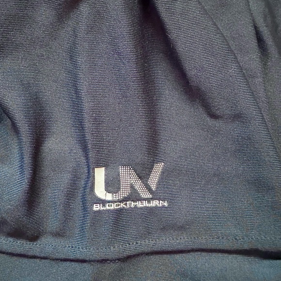 Kids Navy Speedo Rash Guard - Picture 6 of 7